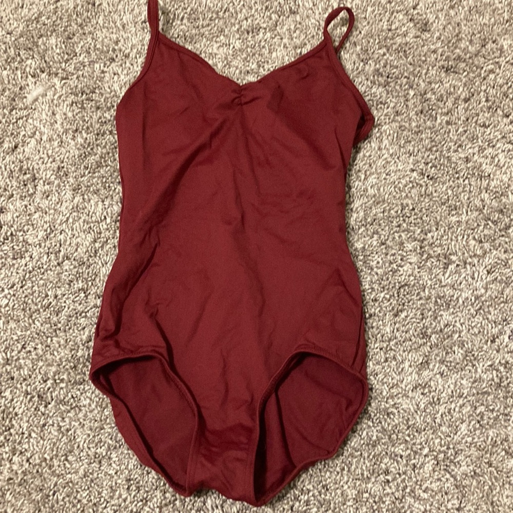 Revolutionary Burgandy Dance Leotard